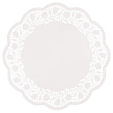 Aceasta PAPSTAR 250 de dantele rotunde albe pentru torturi PAPSTAR GmbH oferă dantele rotunde albe pentru torturi, cu marginea ondulată și un model elaborat în stil dantelă, ideale pentru prezentări elegante ale torturilor și ca dantele pentru torturi.