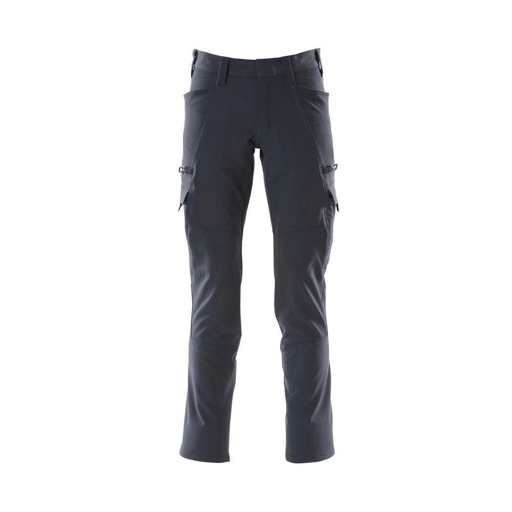 Pantaloni, buzunare pe coapse, pantaloni ULTIMATE STRETCH, negru-albastru