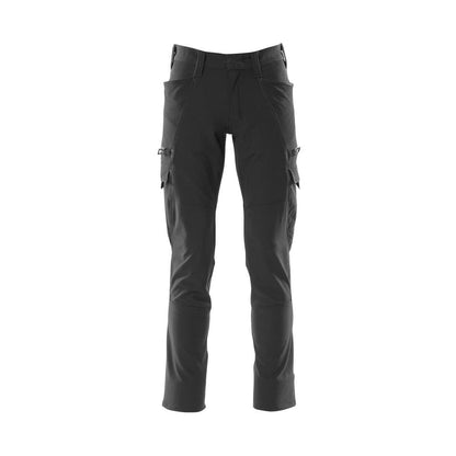 Pantaloni, buzunare pe coapse, pantaloni ULTIMATE STRETCH, negri