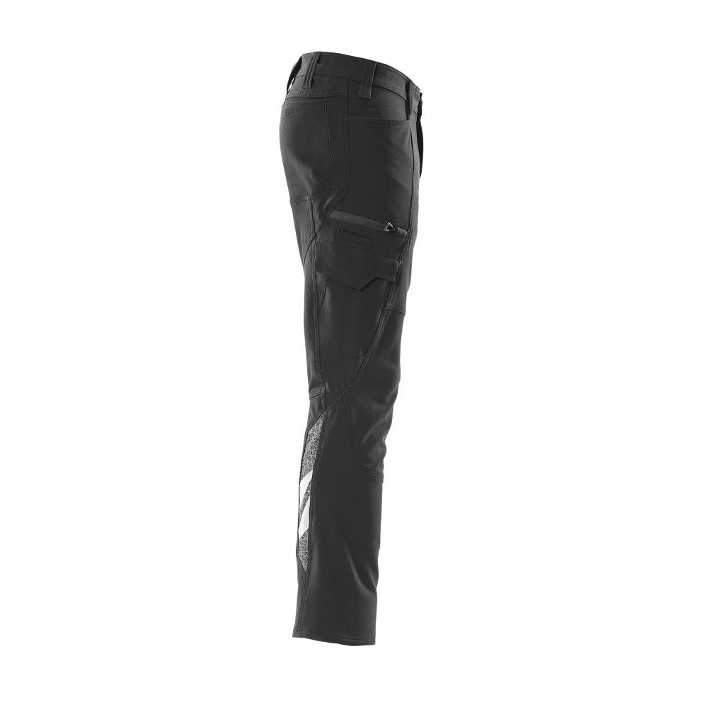 Pantaloni, buzunare pe coapse, pantaloni ULTIMATE STRETCH, negri