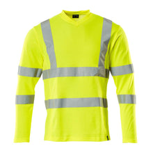 Tricou, decolteu în V, tricou cu mâneci lungi
