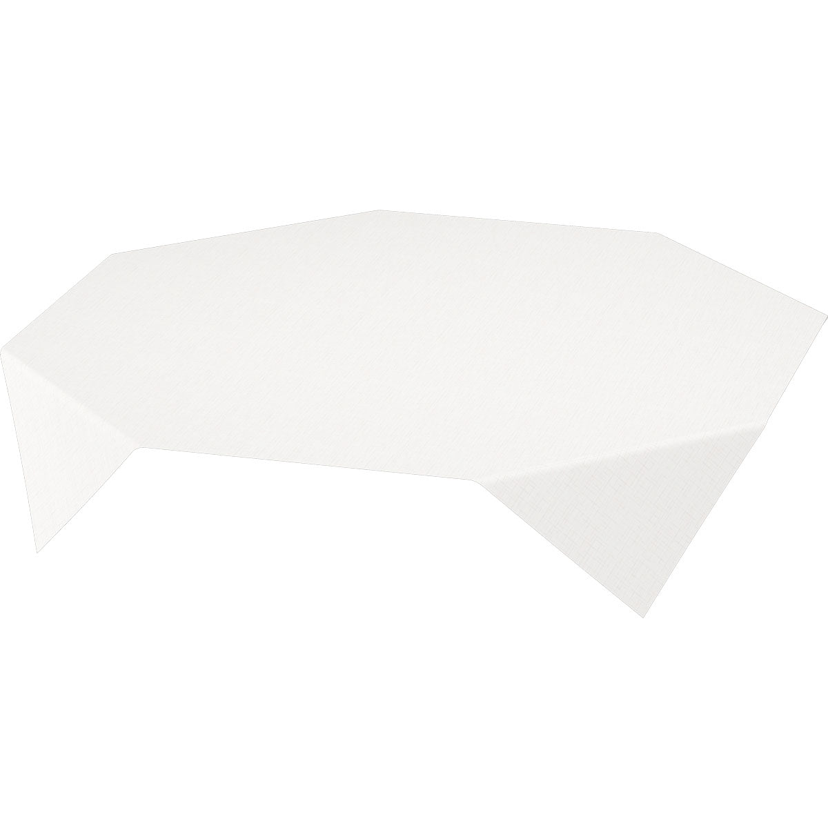 Fața de masă Dunisilk MD 84x84 cm Linnea alb de la Duni GmbH este o față de masă octogonală, albă, de înaltă calitate, care atârnă elegant peste masă. Pachetul conține 20 de bucăți.