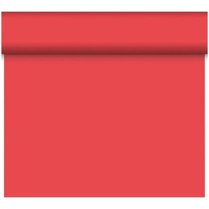 O față de masă Dunicel Tête-à-Tête parțial desfășurată 24 m x 0,4 m (20 secțiuni) de la Duni GmbH adaugă un accent stilat în decorul mesei tale cu suprafața sa netedă și marginea rulată.