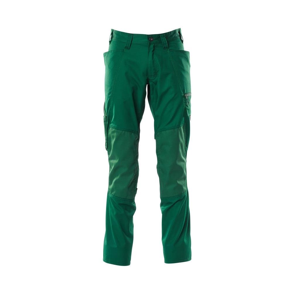 Pantaloni cu buzunare pentru genunchi, pantaloni extra lejeri, verzi