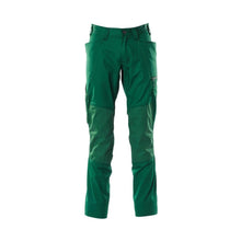 Pantaloni cu buzunare pentru genunchi, pantaloni extra lejeri, verzi