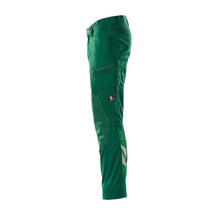 Pantaloni cu buzunare pentru genunchi, pantaloni extra lejeri, verzi