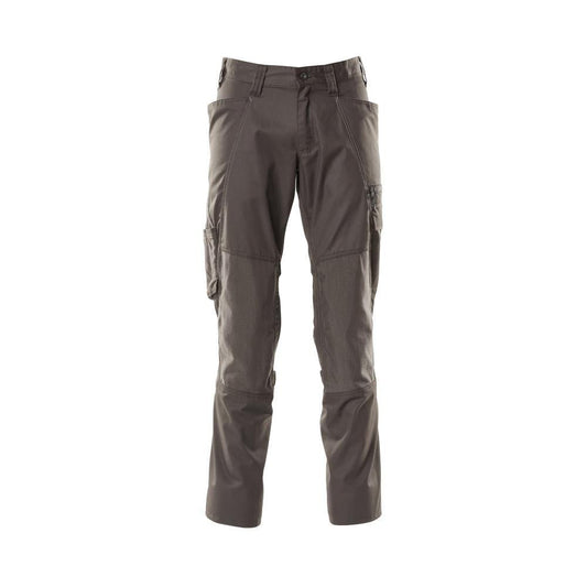 Pantaloni cu buzunare pentru genunchi, pantaloni foarte usori, antracit inchis