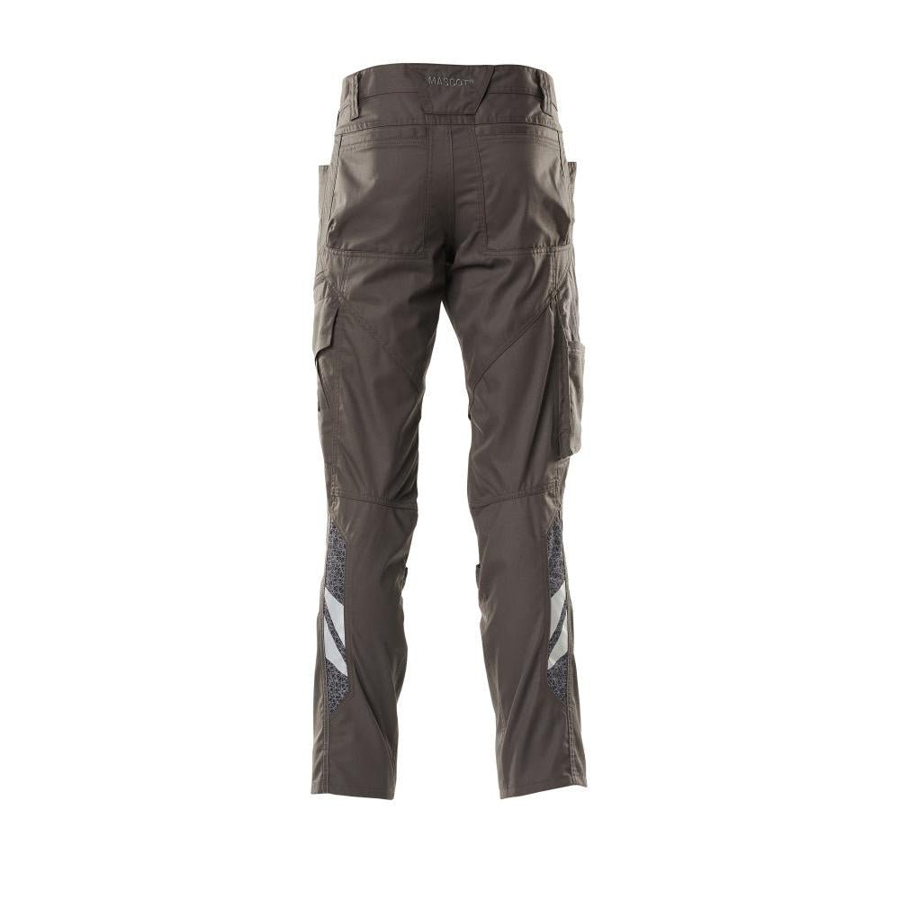 Pantaloni cu buzunare pentru genunchi, pantaloni foarte usori, antracit inchis