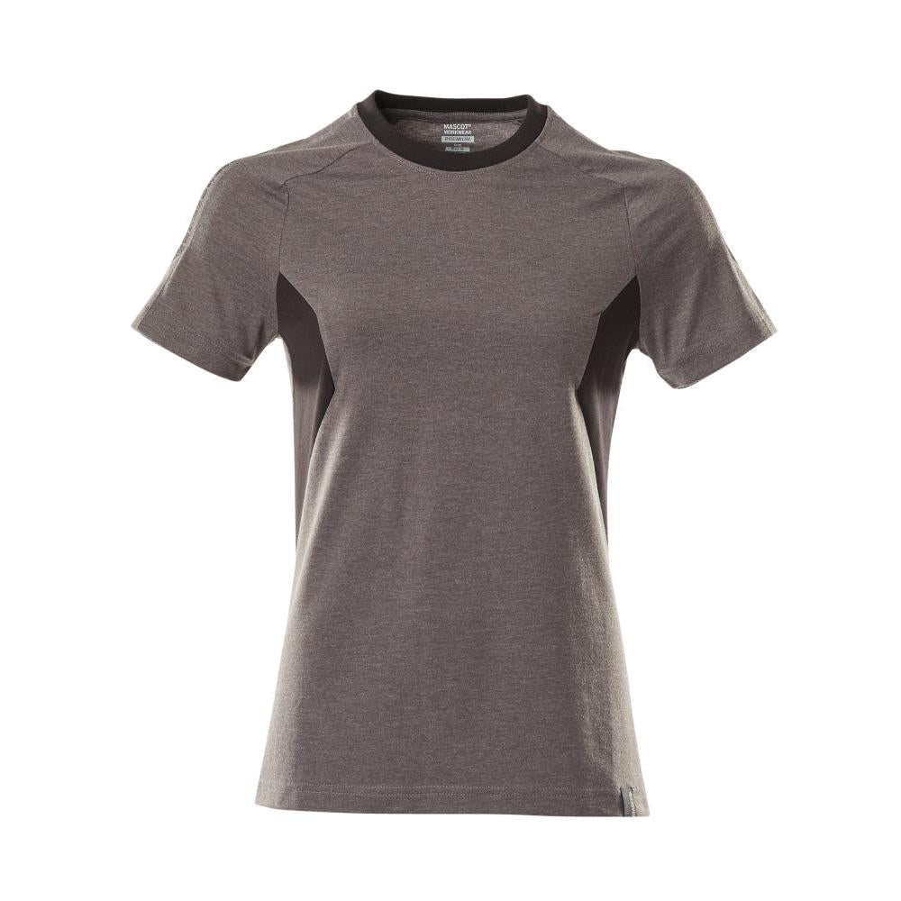 Tricou, tricou dama, antracit inchis/negru