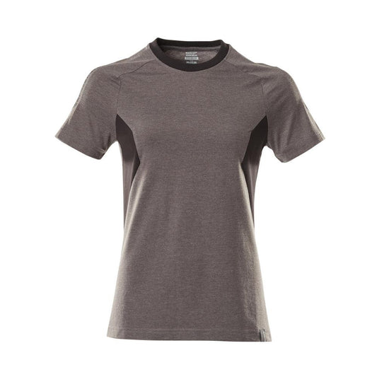 Tricou, tricou dama, antracit inchis/negru