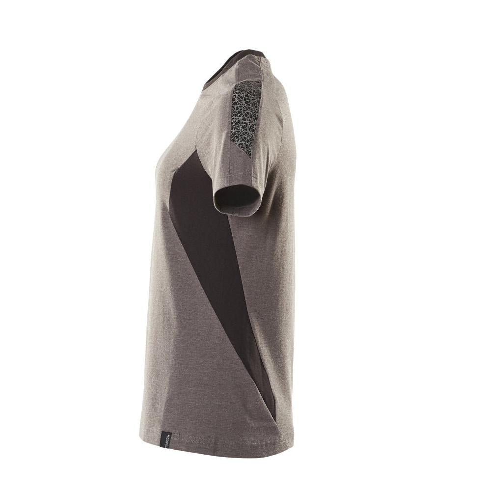 Tricou, tricou dama, antracit inchis/negru