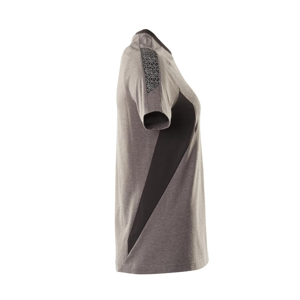 Tricou, tricou dama, antracit inchis/negru