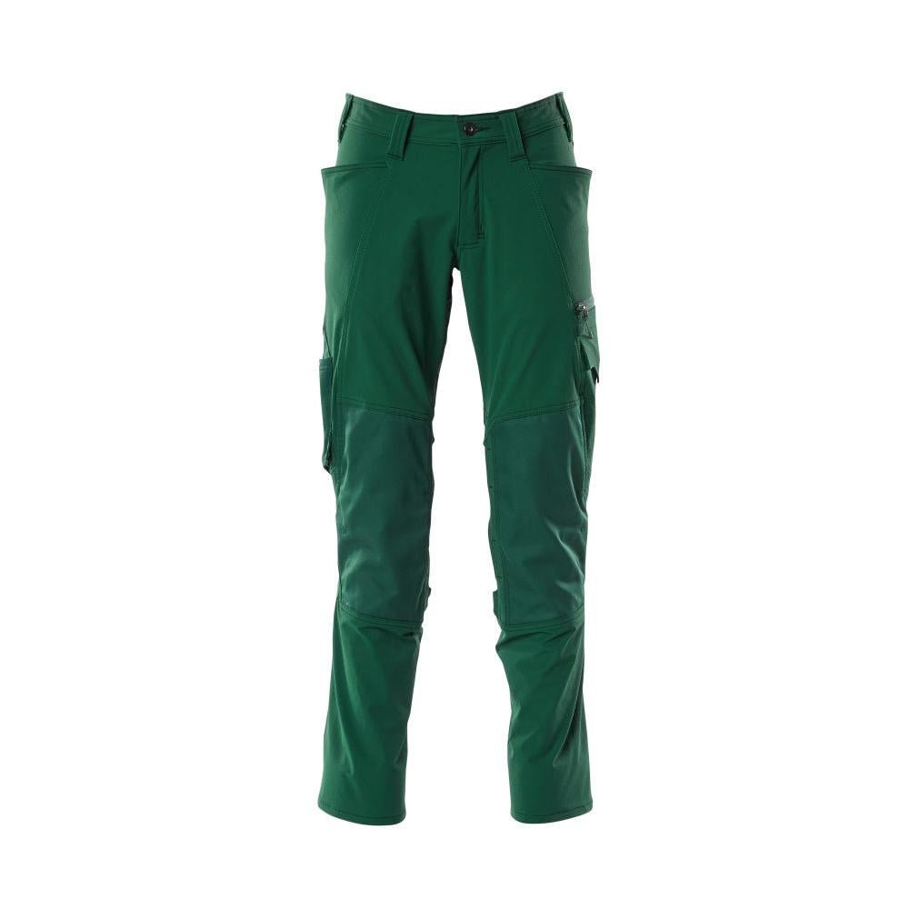 Pantaloni, buzunare pentru genunchi, pantaloni ULTIMATE STRETCH, verde
