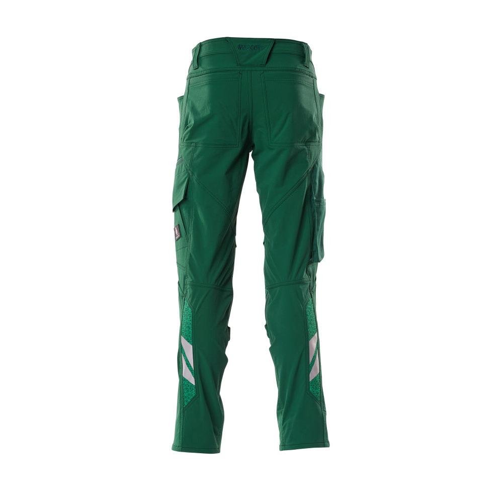 Pantaloni, buzunare pentru genunchi, pantaloni ULTIMATE STRETCH, verde