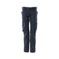 Pantaloni cu buzunar pe coapsa, femei, pantaloni PEARL