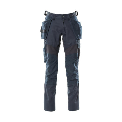 Pantaloni cu buzunare suspendate, pantaloni cu inserții elastice