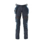 Pantaloni cu buzunare suspendate, pantaloni cu inserții elastice