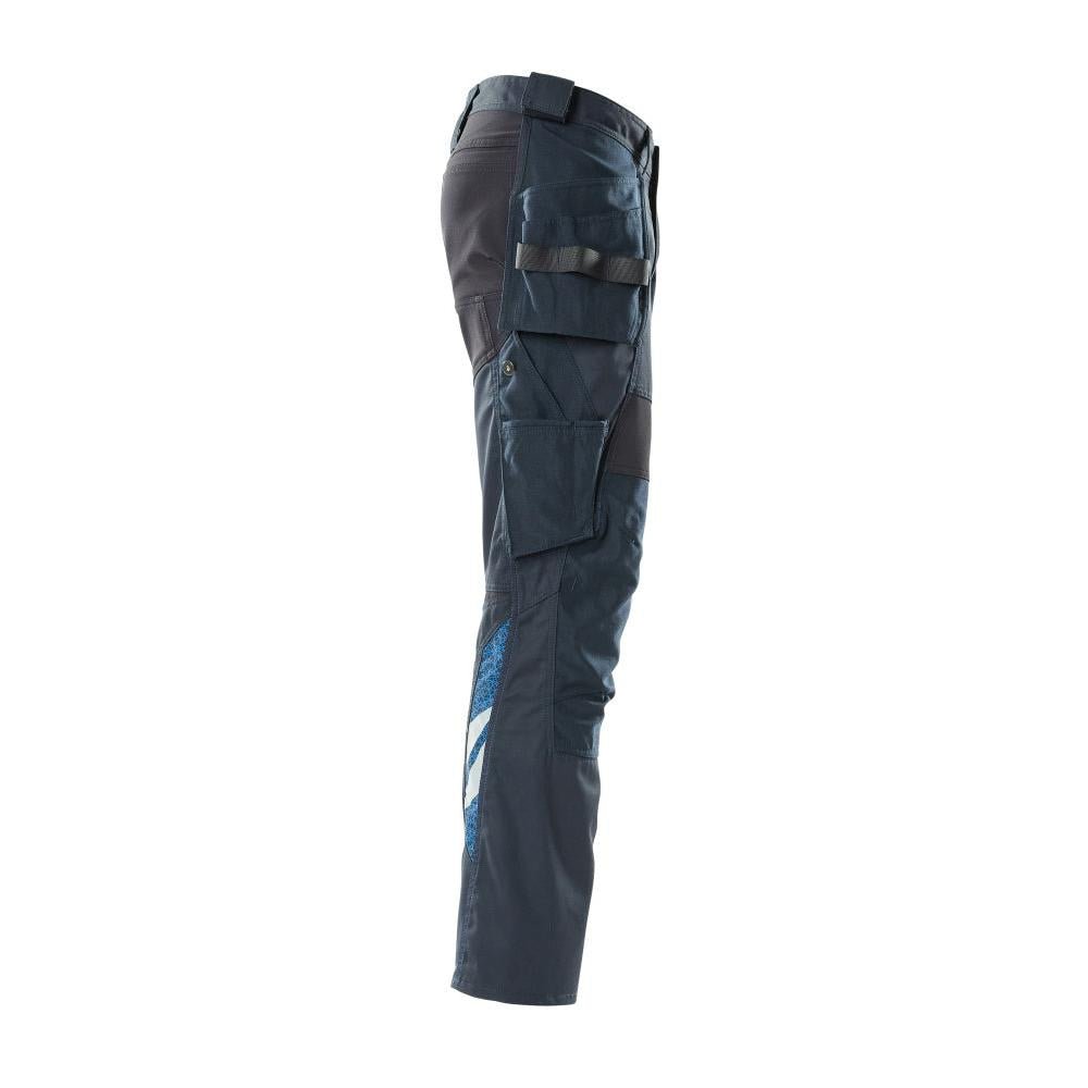 Pantaloni cu buzunare suspendate, pantaloni cu inserții elastice