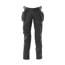 Pantaloni cu buzunare suspendate, pantaloni cu inserții elastice