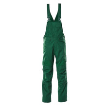 Salopete, buzunare pentru genunchi, inserții elastice Salopete, verde