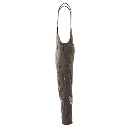 Salopete, buzunare pentru genunchi, inserții elastice Salopete, antracit închis