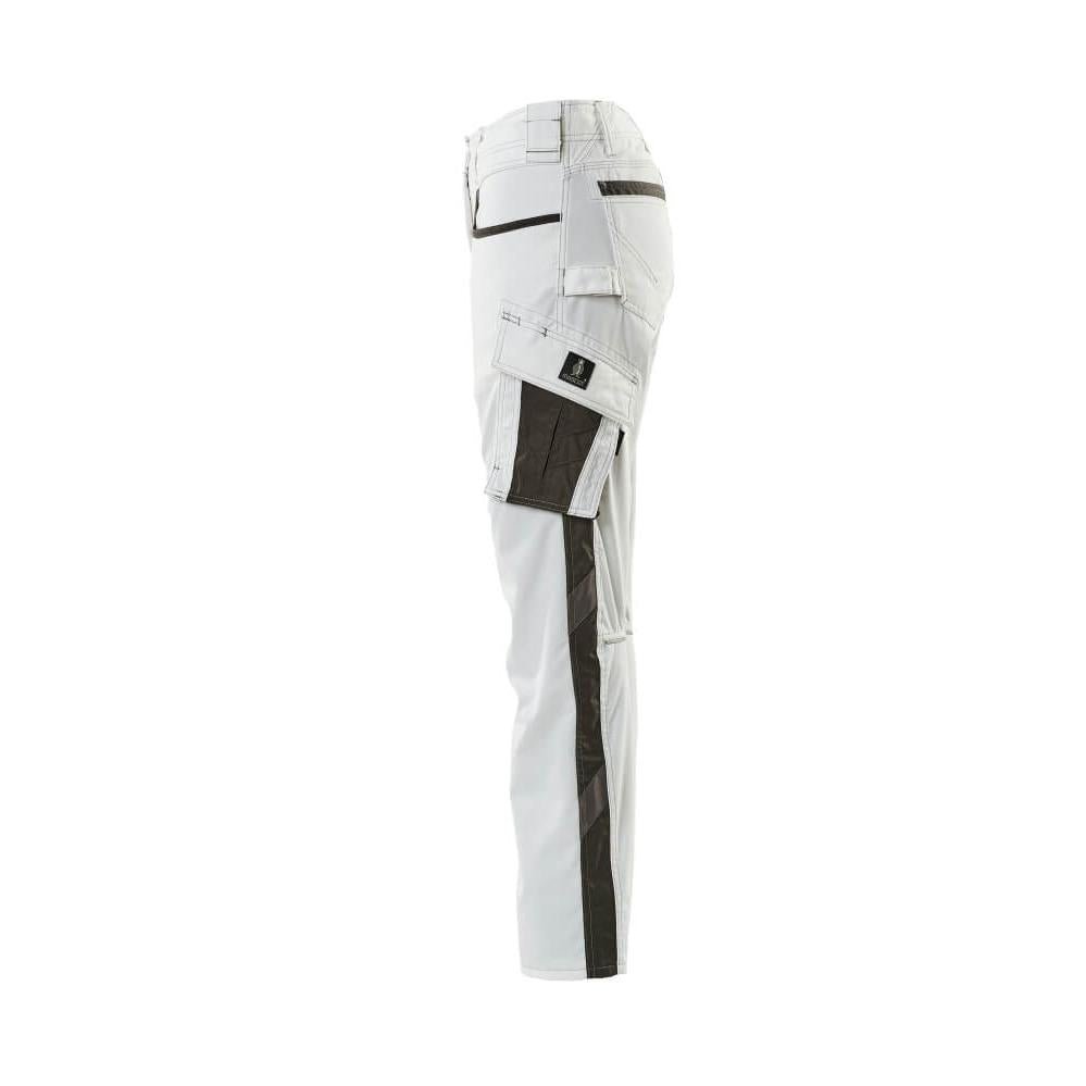 Pantaloni, femei, diamant, pantaloni bicolor