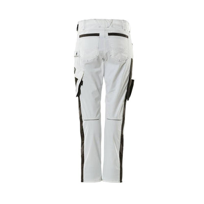 Pantaloni, femei, diamant, pantaloni bicolor