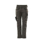 Pantaloni, femei, diamant, pantaloni bicolor