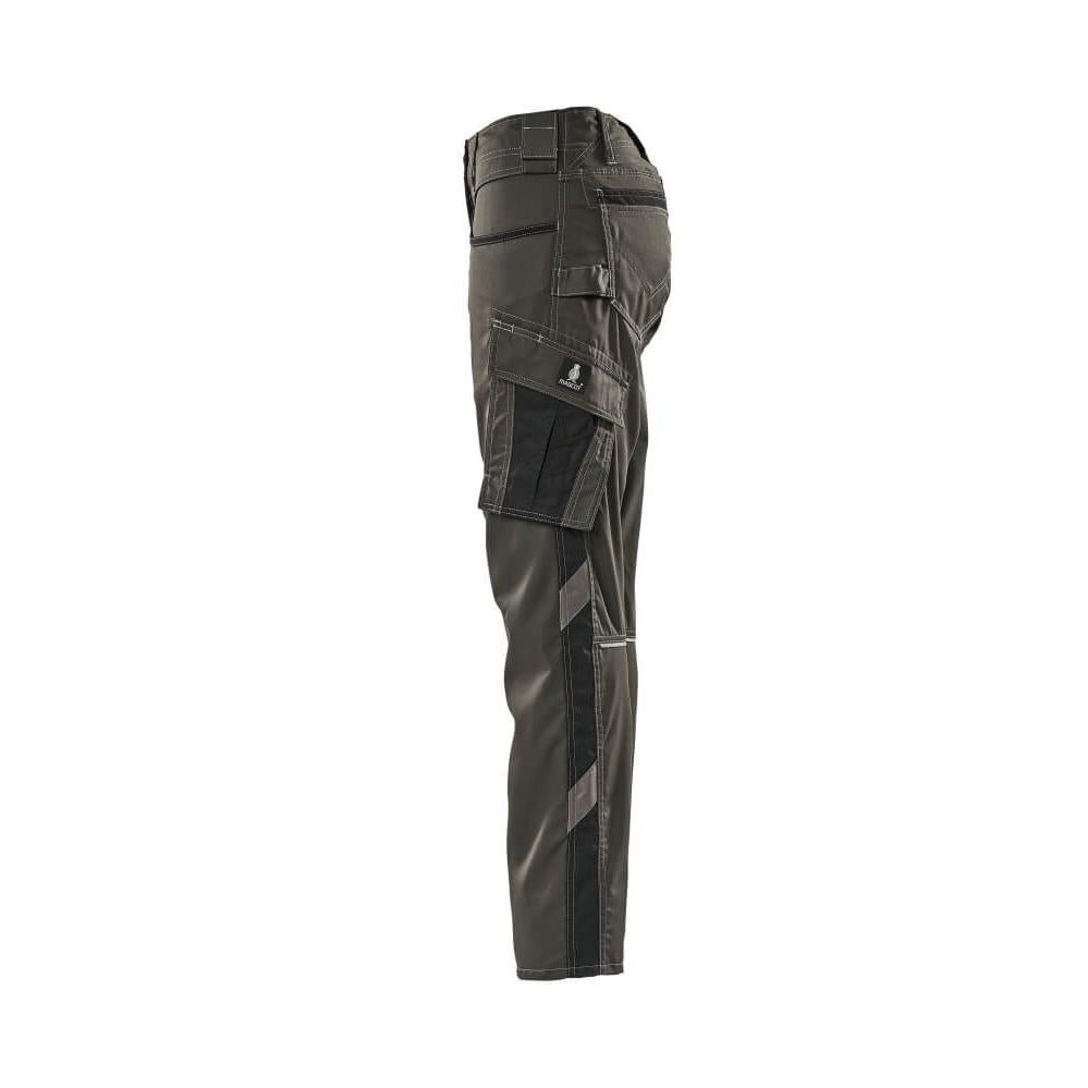 Pantaloni, femei, diamant, pantaloni bicolor