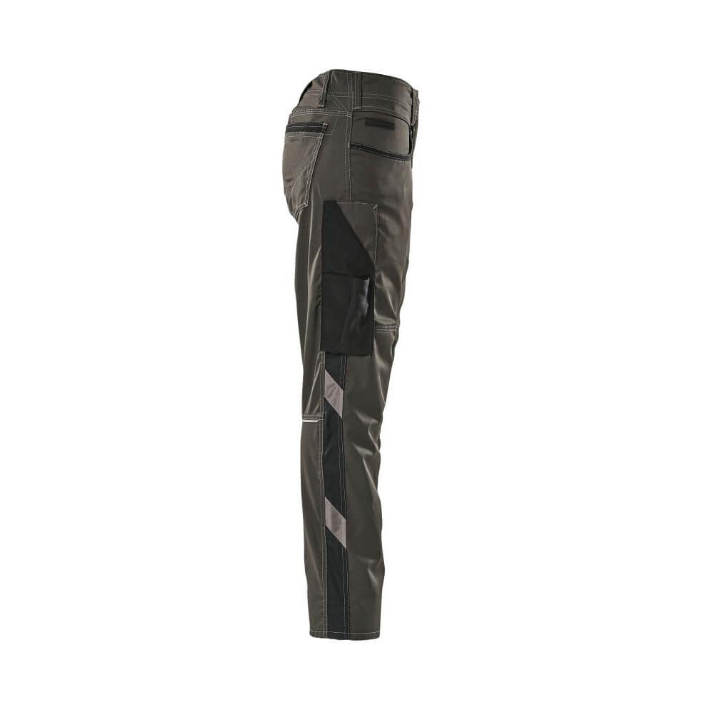 Pantaloni, femei, diamant, pantaloni bicolor