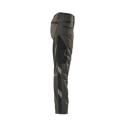 Pantaloni, femei, diamant, pantaloni bicolor