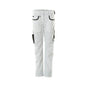 Pantaloni, femei, sidefat, pantaloni bicolor