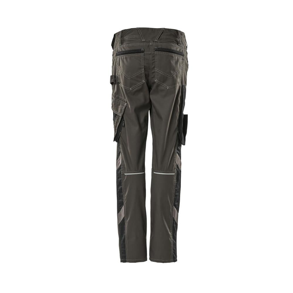 Pantaloni, femei, sidefat, pantaloni bicolor