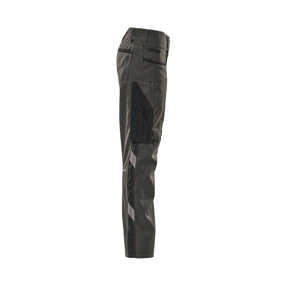 Pantaloni, femei, sidefat, pantaloni bicolor