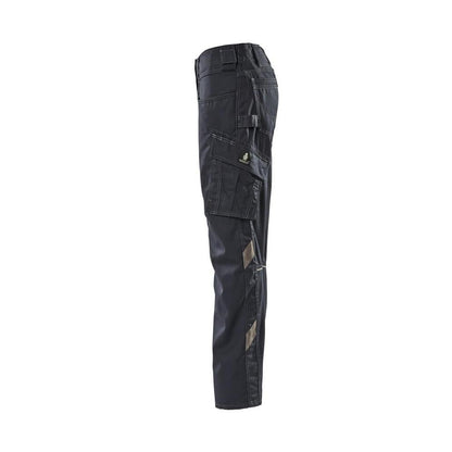 Pantaloni, femei, perle, pantaloni uni