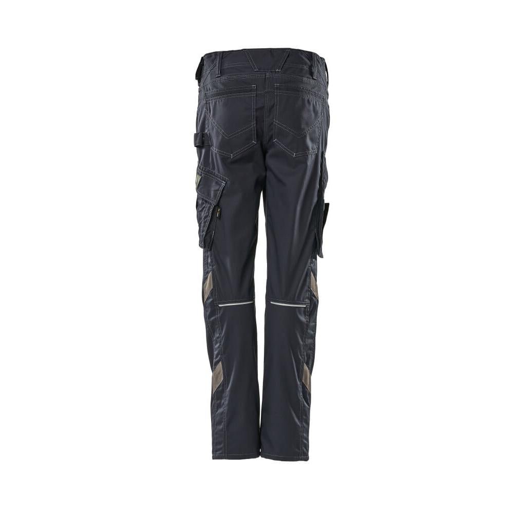 Pantaloni, femei, perle, pantaloni uni