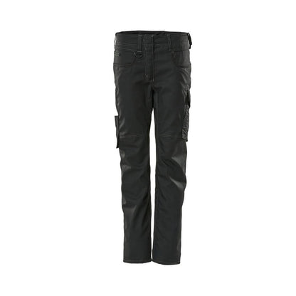 Pantaloni, femei, perle, pantaloni uni