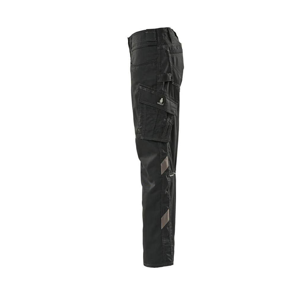 Pantaloni, femei, perle, pantaloni uni