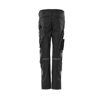 Pantaloni, femei, perle, pantaloni uni
