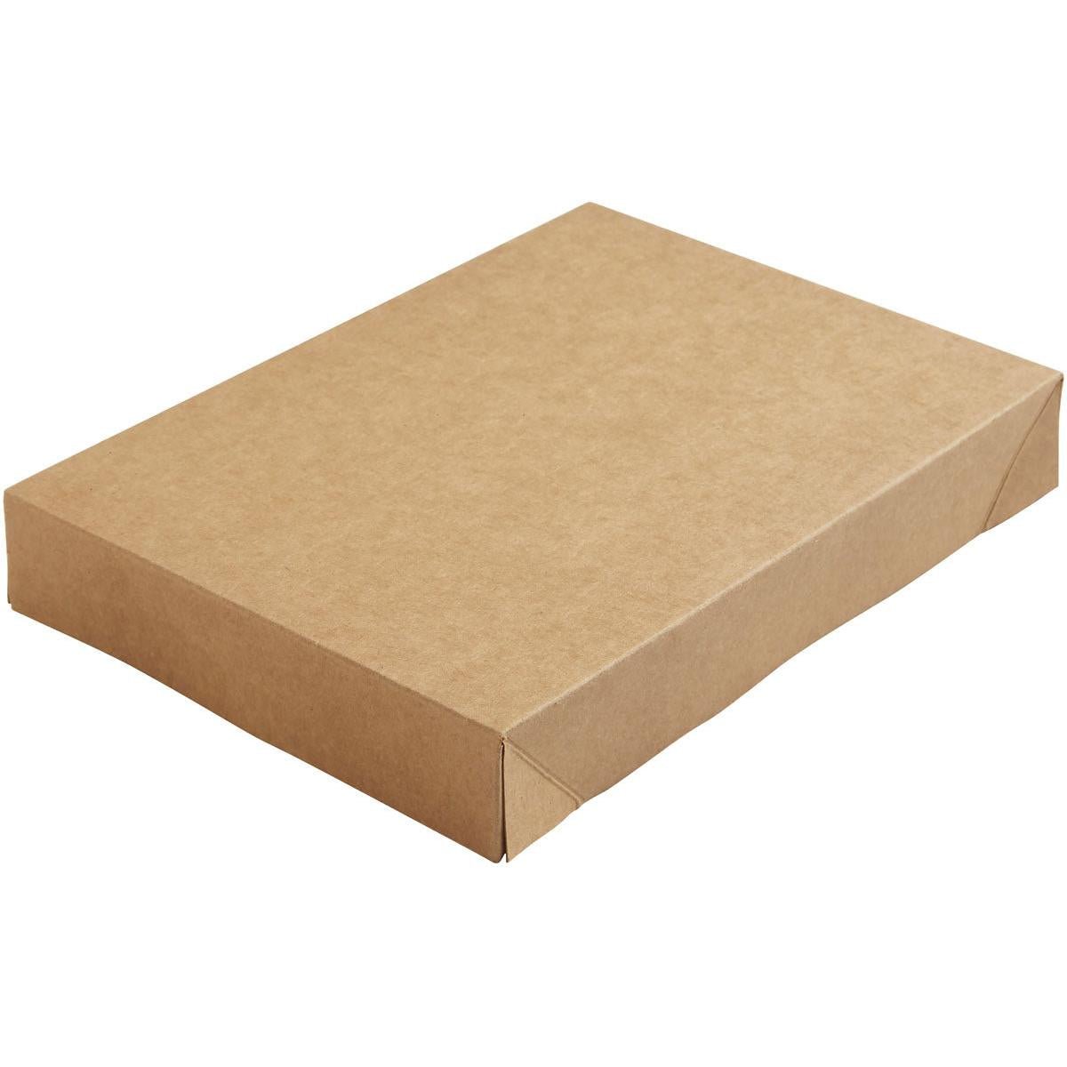 Capacul Viking Brick Maro Carton/PE 200x140x30 de la Duni GmbH este o cutie închisă, plată, dreptunghiulară, cu margini pliate cu grijă, care este ilustrată nemarcată pe un fundal alb. Pachetul conține 300 de bucăți.