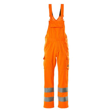 Salopete, salopete simple, portocalii hi-vis