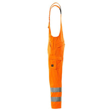 Salopete, salopete simple, portocalii hi-vis