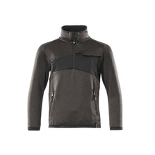 Pulover fleece pentru copii, pulover scurt cu fermoar pentru copii