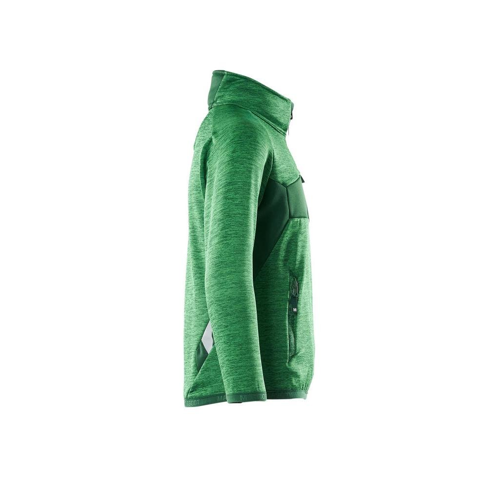 Pulover fleece pentru copii, pulover scurt cu fermoar pentru copii