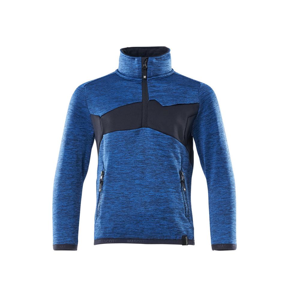 Pulover fleece pentru copii, pulover scurt cu fermoar pentru copii