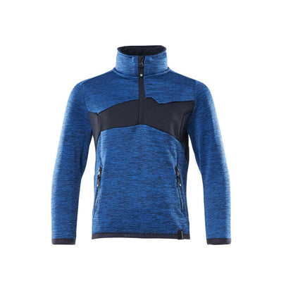 Pulover fleece pentru copii, pulover scurt cu fermoar pentru copii