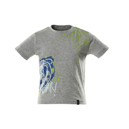 Tricou pentru copii, cu tricou imprimat pentru copii, pestricat gri