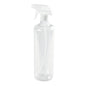 O sticlă de pulverizare Nölle Profi Brush, colorată-transparentă, 960 ml din plastic de la Nölle Profi Brush Bürsten- & Pinseltechnik e.K., cu un cap de pulverizare alb, stă vertical pe un fundal alb.