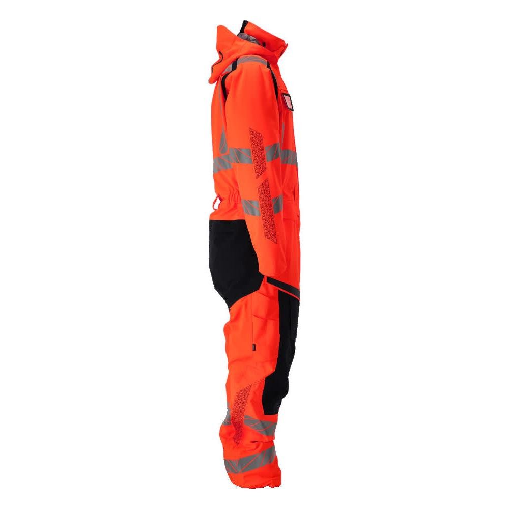 Salopeta de iarna CLIMASCOT®, combinatie usoara de iarna, rosu hi-vis/antracit inchis