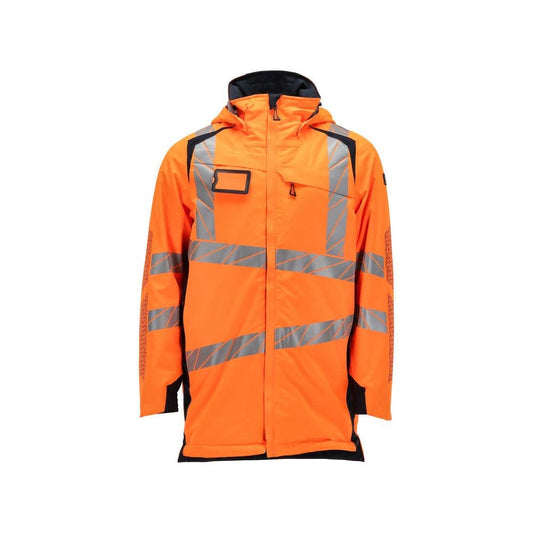 Parka Căptușeală CLIMASCOT®, parka ușoară, portocaliu mare vizibilitate/negru-albastru